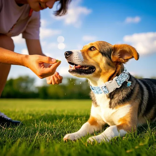 Vista 9 de Aring Pet Collar de algodón, ligero y ajustable, con hebilla de liberación rápida, para perros pequeños, medianos y grandes, para cachorros, S, Hoja
