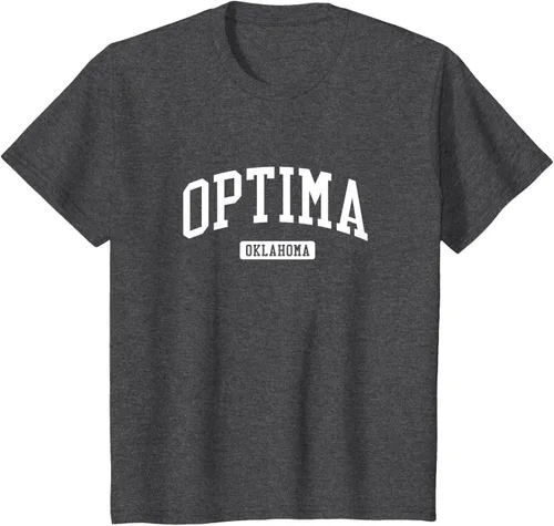 Vista 20 de Optima Oklahoma OK - Camiseta de diseño deportivo vintage, Negro
