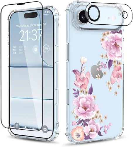 Vista 76 de Funda para iPhone 13 y iPhone 14 (6.1 pulgadas), funda protectora delgada de poliuretano termoplástico suave a prueba de golpes, bonito