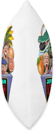 Vista 2 de JEFF DUNHAM Estero, FL (2023) - Almohada de 16 x 16 pulgadas, multicolor