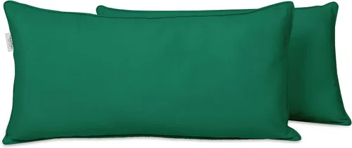 Vista 49 de Funda de almohada lumbar de tela de poliéster para interiores y exteriores, impermeable, rectangular, para todo tipo de clima, para muebles