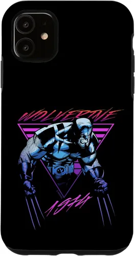 Vista 8 de Marvel X-Men Wolverine 1974 - Carcasa de neón para iPhone 17