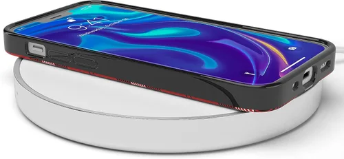 Vista 5 de Funda Casely Compatible con iPhone 11 Como si! Funda de cuadros rojos