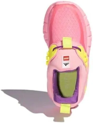 Vista 5 de Adidas RapidaZen Lego I Infants FZ0397 - Zapatos para niños y niñas, talla 7K, rosa/amarillo, Rosado