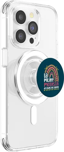 Vista 3 de La Mejor MODISTA Divertida Mujer Regalos para Modista PopSockets MagSafe PopGrip para iPhone