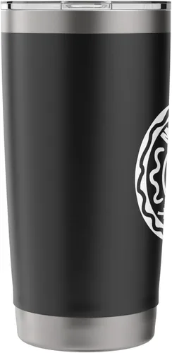 Vista 4 de Maruchan Happy Face - Vaso aislado de acero inoxidable con logotipo clásico