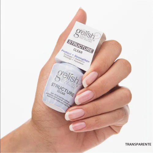 Vista 3 de Gelish Gel de estructura con brocha, esencial de gel de larga duración Transparente