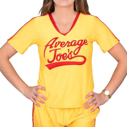 Vista 5 de Costume Agent Dodgeball Disfraz promedio de Joe's Halloween para mujer