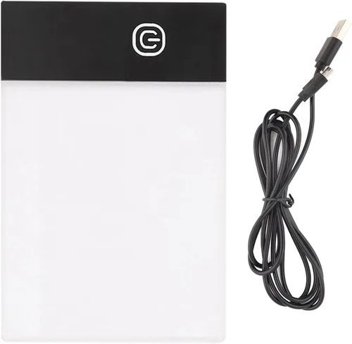 Vista 2 de A6 portátil LED caja de luz trazador pequeña almohadilla de luz LED tablero de luz pequeña almohadilla de luz de seguimiento de artcraft almohadilla