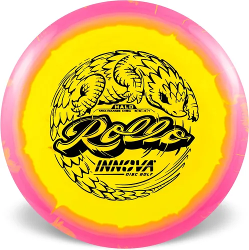 Vista 2 de Innova Discs Halo Star Rollo Disco de golf de alcance medio – Disco rodante de alcance medio (Los colores variarán)