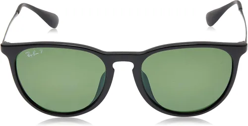 Vista 2 de Ray-Ban Rb4171f Erika Low Bridge Fit - Lentes de sol redondos negroverde polarizado