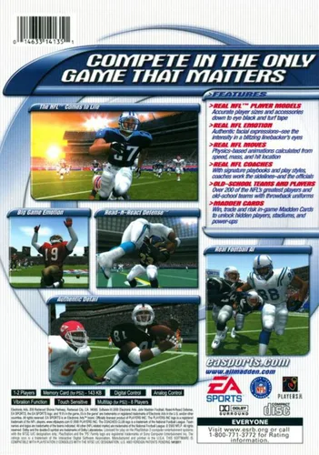 Vista 2 de Madden NFL 2001