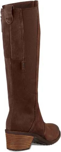 Vista 4 de Teva Anaya Chelsea - Botas altas impermeables y duraderas de cuero hasta la rodilla para mujer