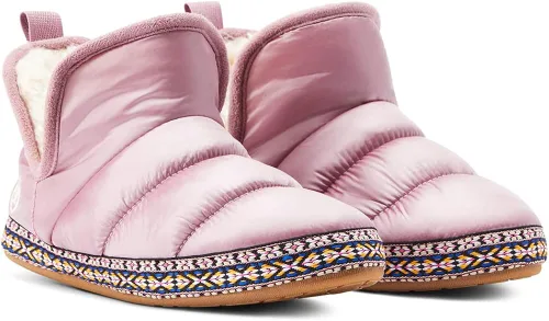 Vista 3 de ARIAT Pantuflas tipo botín Crius cálidas y cómodas para mujer con forro Sherpa