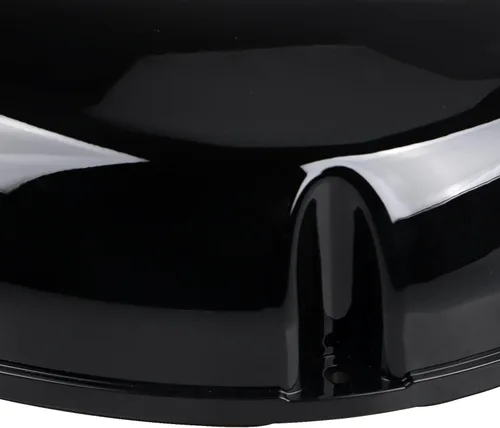 Vista 5 de Tapa para filtro de entrada de aire negro brillante y vívido compatible con H-onda Shadow ACE VT 400 750 VT750 VT400 1997-2003 (plástico ABS)