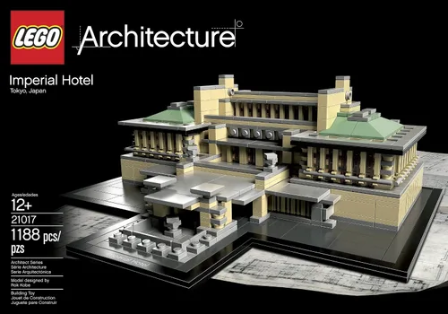 Vista 2 de LEGO Arquitectura del Hotel Imperial 21017 (suspendido por el fabricante)