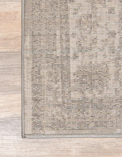 Vista 9 de Unique Loom Sofia Collection - Alfombra de área - Salle Garnier (6 pies 1 pulgada x 9 pies, rectangular, gris/marfil)