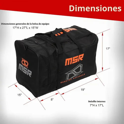Vista 6 de Bolsa de Equipo MSR