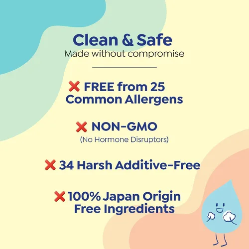 Vista 7 de GOONGBE Set de baño para niños, champú sedoso coreano y gel de baño suave, cuidado completo del cabello y el cuerpo para pieles sensibles, pH bajo