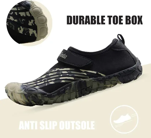 Vista 5 de BomKinta Zapatos de agua para niños descalzos Chicos Niñas de secado rápido Zapatillas deportivas ligeras Zapatillas deportivas