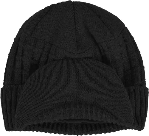 Vista 4 de Janey&Rubbins Gorro de punto diario con orejeras con forro polar y calavera