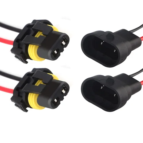 Vista 7 de H4 9003 HB2 - Arnés de cableado de cable hembra y macho para 4 x 6 pulgadas, 7 x 6 pulgadas, 5 x 7 pulgadas, haz sellado, faros delanteros