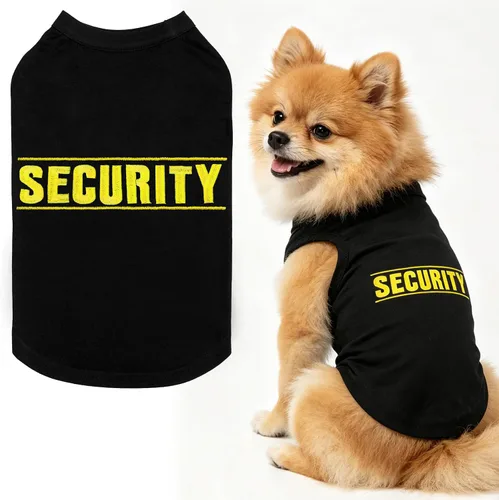 Vista 29 de BINGPET Bad to The Bone - Camiseta de algodón suave para cachorros, transpirable, ligera, para disfraz de perro, chaleco sin mangas, lavable a
