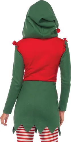 Vista 2 de Leg Avenue Women's Cozy Santa's Elf Christmas Costume