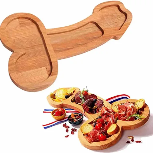 Vista 2 de Tablas de charcutería, tablero de aperitivos, tablas de embutidos únicas, tabla de quesos personalizada, divertidos cubiertos de cocina, vino
