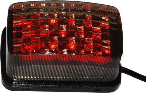 Vista 2 de YFM, luz LED trasera de freno con vidrio nublado para Yamaha atv, utv 350 400 450 660 250 4x4 Yamaha Grizzly, Viking, Rhino, Big Bear, Kodiak