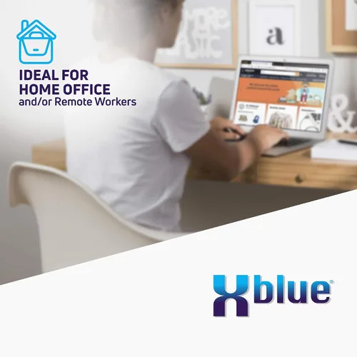 Vista 6 de XBLUE Cloud Phone System Bundle with (3) IP Phones & (6) Months of XBLUE Cloud VoIP Telephone Service w/Auto Attendant, Voicemail to Email, Cell