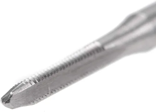 Vista 5 de uxcell Macho 2-56 UNC Rosca 2B Tornillo de acero de alta velocidad Taps Roscado Herramienta de roscado