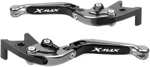 Vista 9 de TEMKIN W - Palancas de embrague de freno extensibles plegables para motocicleta Yamaha Xmax 250 125 300 400 XMAX300 X-MAX 125 250 300 400 2013-2019