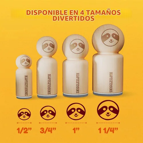 Vista 3 de Excelente sello de goma en forma de estrella para sellar planificadores de manualidades, mini de 1/2 pulgada