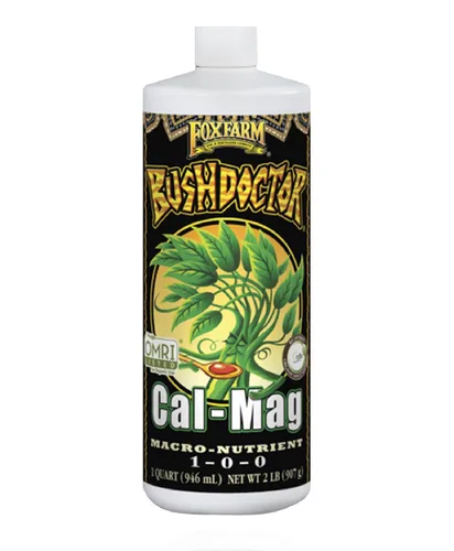 Vista 7 de FoxFarm BushDoctor Cal-Mag - Suplemento líquido de calcio y magnesio, evita la pudrición del extremo de la flor y la quemadura de las puntas