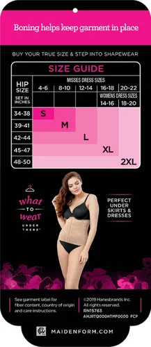 Vista 6 de Maidenform Women's Shapewear Waist Nipper Ultra Firm Control Trainer