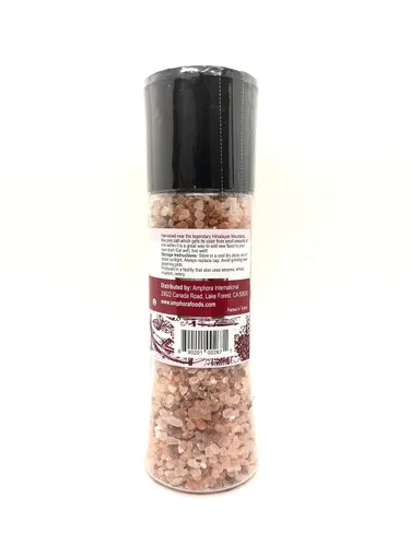 Vista 2 de AMPHORA SAL HIMALAYA ROSA KOSHER CON AMOLADORA - 13.57 OZ (385 GR)