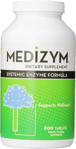 Vista 6 de Medizym Naturally Vitamins Enzima sistémica, apoyo articular e inmunológico, 200 unidades Enzima sistémica, apoya el sistema inmunológico saludable