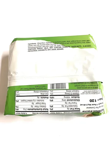 Vista 5 de Greta Galletas de verduras de jardín, 4.23 onzas, paquete de 2 nuevas