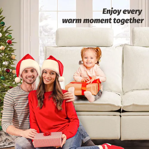 Vista 7 de GUEAPY Cloud Couch Sofá Reclinable Eléctrico - Sofás Seccionales Reclinables de Gran Tamaño Color Crema, Sofá/Sillón Reclinable Eléctrico Moderno