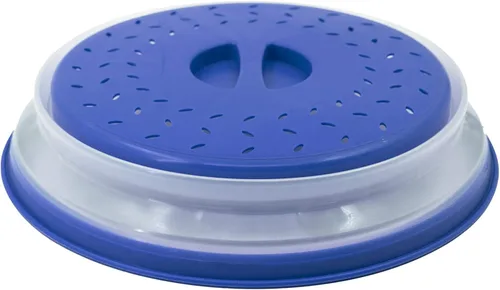 Vista 2 de LAMINET Cubierta extensible para tazón y plato para microondas (azul)