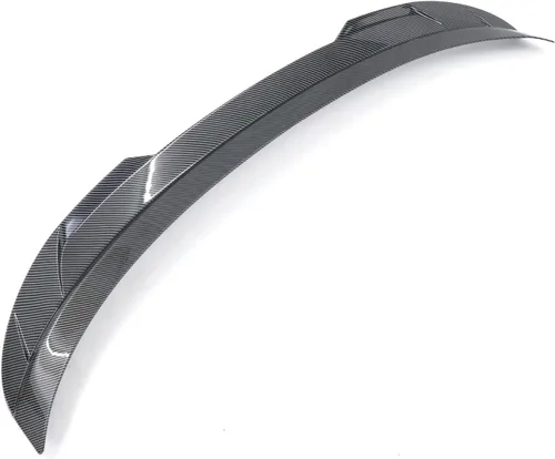 Vista 2 de IKON MOTORSPORTS, alerón para cajuela compatible con Honda Civic Sedán 4 puertas 2022-2026, alerón trasero estilo FE-C de fibra de carbono