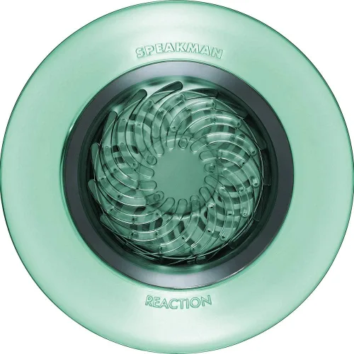Vista 4 de Alcachofa Speakman S-4000 de 5.5 pulgadas RainCan de 2.5 GPM, S-4001-E2 Azul dusk