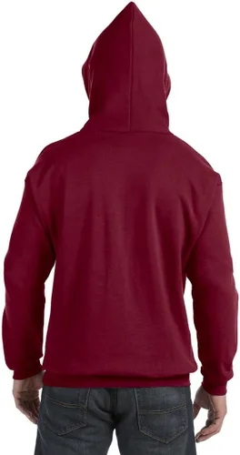 Vista 2 de Hanes EcoSmart - Sudadera con capucha de forro polar de peso medio para hombre
