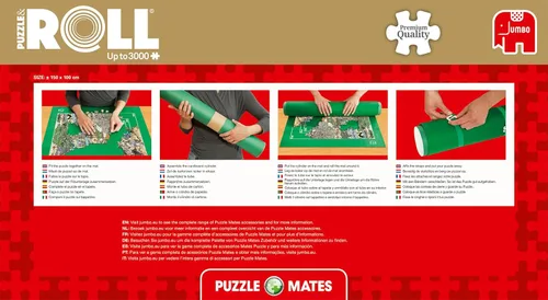 Vista 6 de Jumbo Juegos - Puzzle Mates and Roll - Puzzlematte bis 3000 Teile - Art. Nº 17691