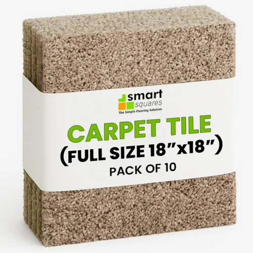 Vista 25 de Smart Squares Easy Street Premium Baldosas de Alfombra Hechas en los Estados Unidos 18x18 Pulgadas, Suavemente Acolchadas, Apariencia Sin Costuras