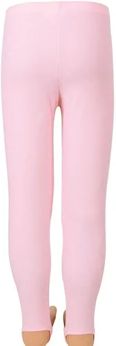 Vista 4 de TFJH E - Maillot de gimnasia de terciopelo de manga larga para niñas
