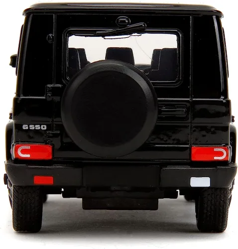 Vista 4 de Jada Pink Slips 1:32 W1 Mercedes Benz Clase G 4x4 Coche fundido a presión, juguetes para niños y adultos (negro)