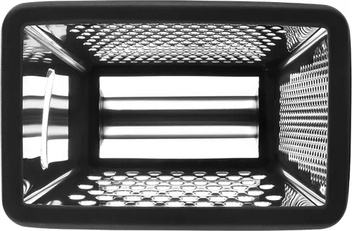 Vista 9 de Spring Chef Rallador Profesional de Queso - Acero Inoxidable, Tamaño XL, 4 Lados - Rallador de Caja Perfecto para Queso Parmesano, Verduras, Negro