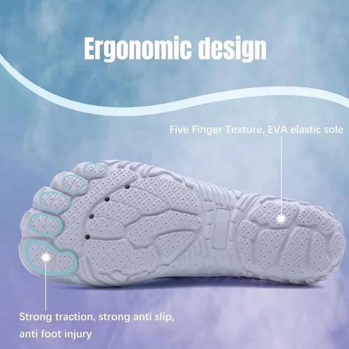 Vista 4 de YALOX Mules & Clogs - Zapatos de agua para hombre y mujer, ultraligeros, de secado rápido, para jardín, caminar, piscina, velero, ocio, Na2006-azul